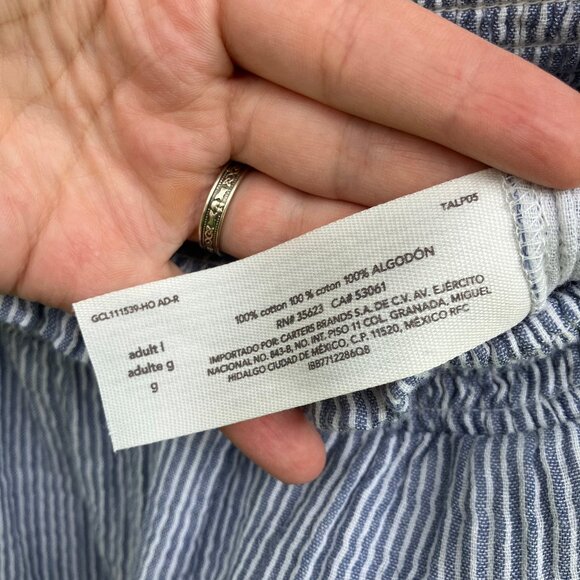 NWOT Little Planet by Carter's maternity nesting lounge pants, size large - Picture 5 of 5